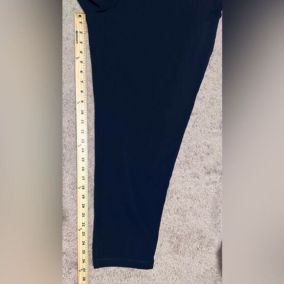 Chico’s Zenergy Scuba Tapered Ankle Pants SZ 4R US 20-22R Color Blue - Picture 12 of 14